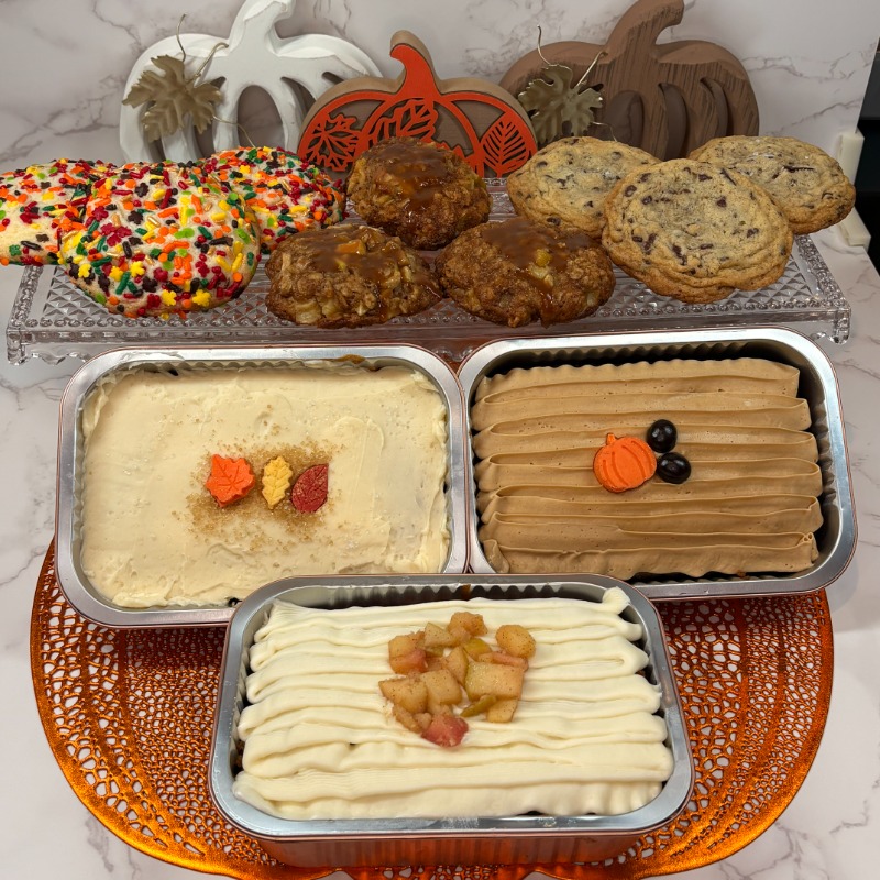 Fall Personal Cakes
