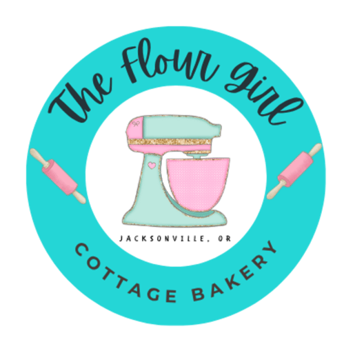The Flour Girl Cottage Bakery logo