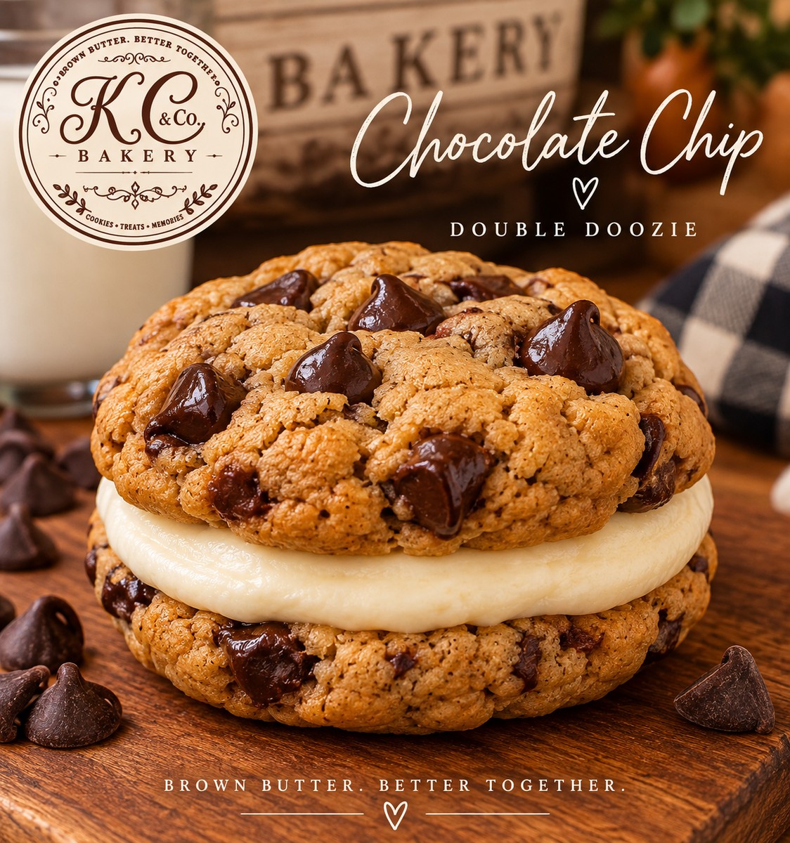 Chocolate Chip Double Doozie