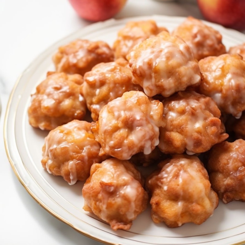 Apple Fritter Bites