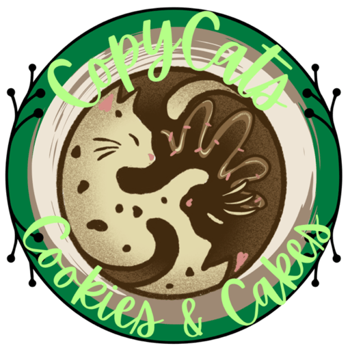 CopyCats Cookies & Cakes logo