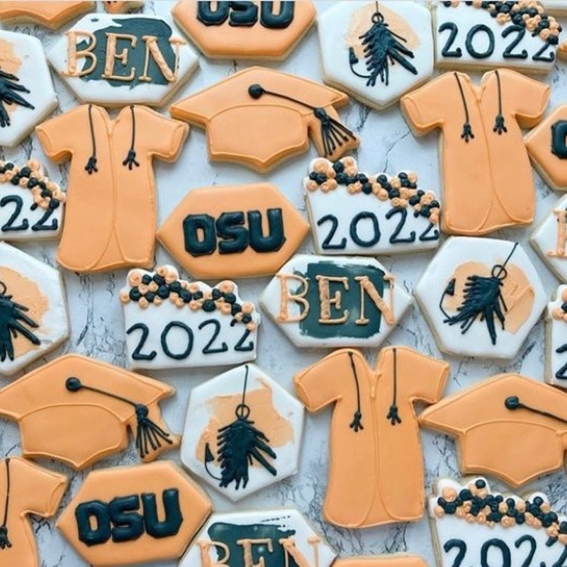 1 Dozen Standard Detailed Sugar Cookies