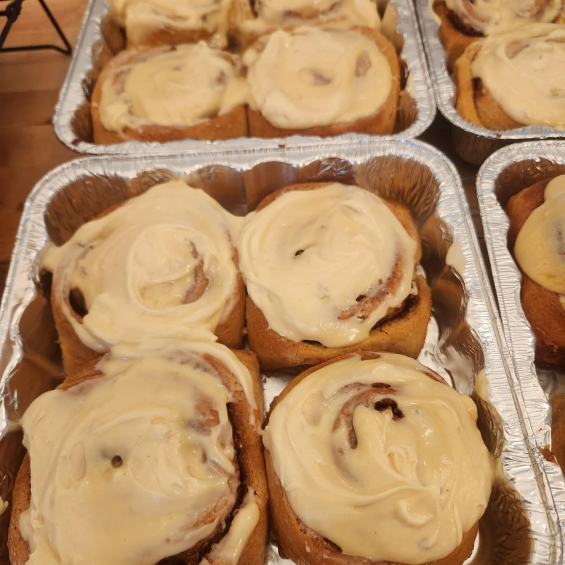 Fresh Milled Cinnamon Rolls