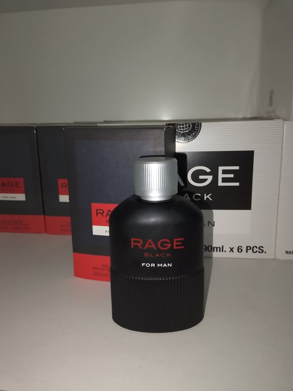 Rage Black For Man