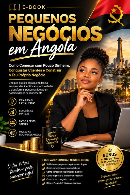 Pequenos negócios em Angola 