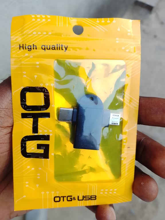 Adaptador OTG tipo C e microUSB
