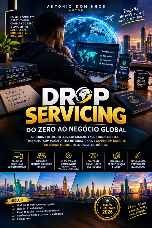 Como viver de Dropservice em Angola