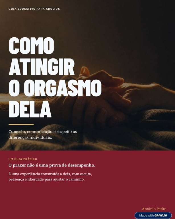 Como atingir o orgasmo dela 