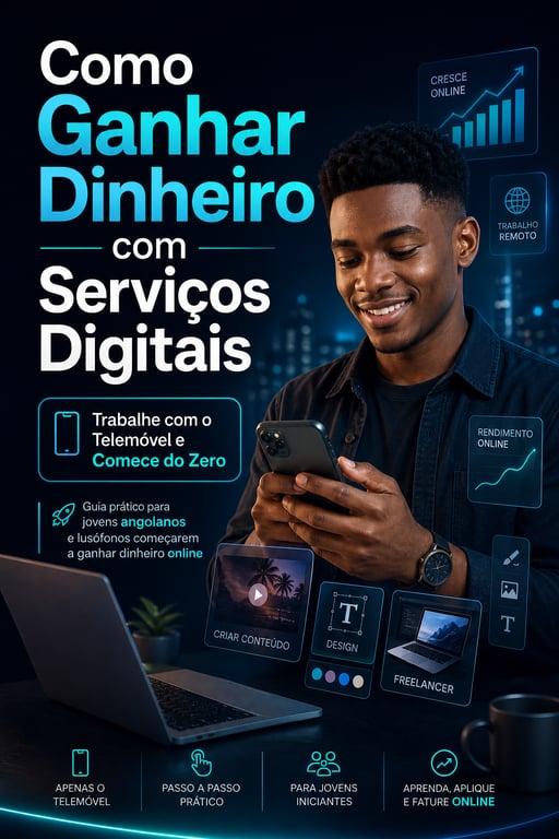 E-BOOK: COMO GANHAR DINHEIRO COM SERVIÇOS DIGITAIS 2026