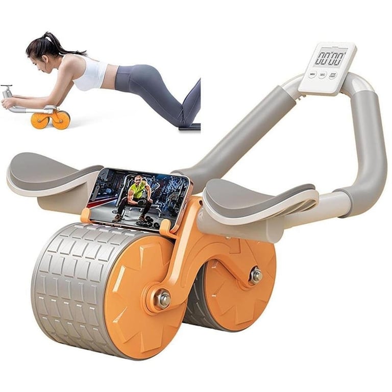 Roda abdominal com suporte 