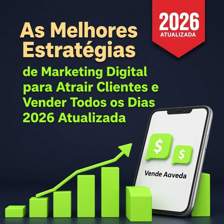 As Melhores Estratégias de Marketing Digital para Atrair Clientes e Vender Todos os Dias