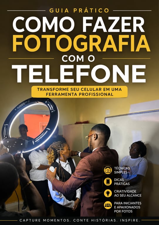 Como Fazer fotografia com o telefone 