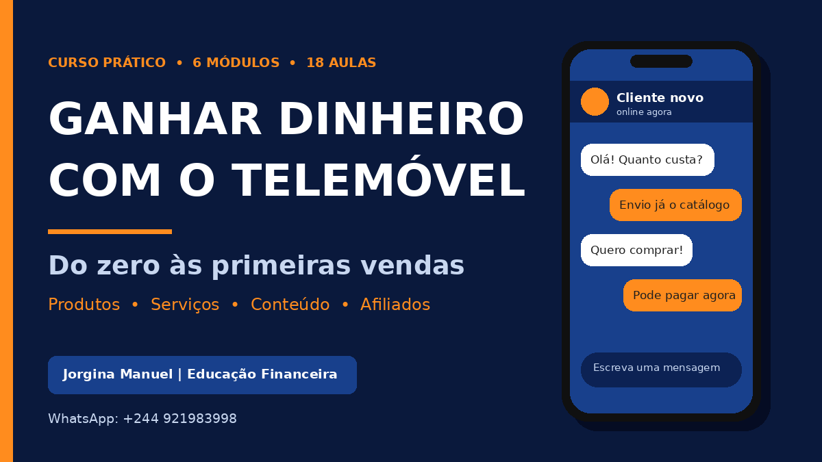 Ganhar dinheiro com o Telemóvel 