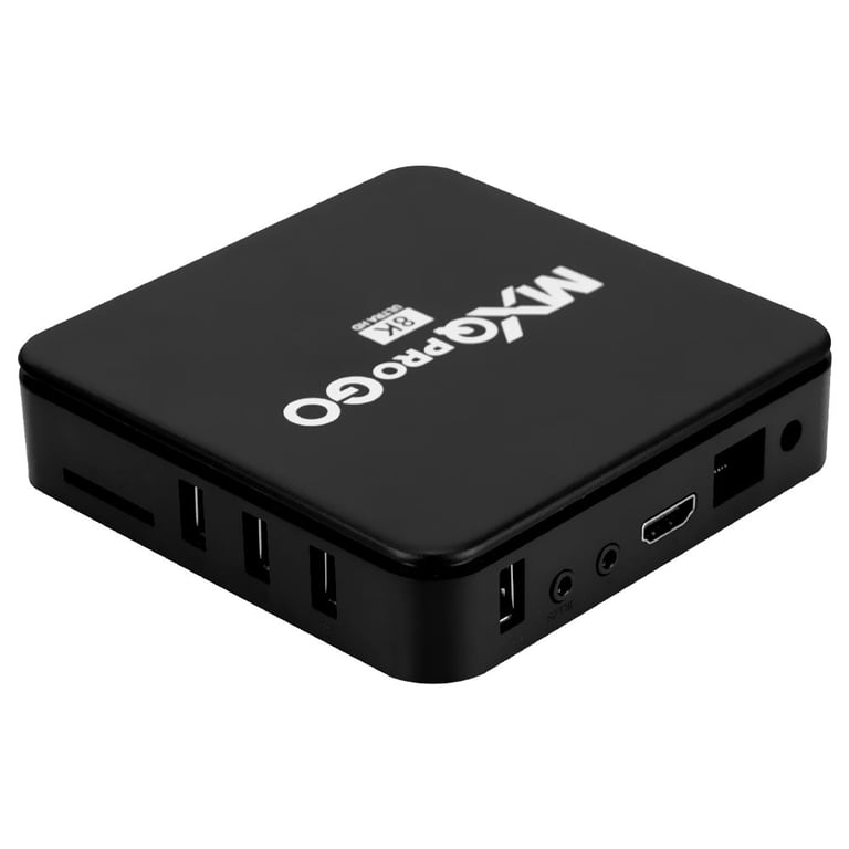 TV Box MXQ PRO 5G 4K, Quad-Core, CPU 64 Bits, Sistema Android - Preto