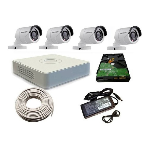 KIT DE 4 CÂMERAS DIGITAL DE VIDEO VIGILÂNCIA AHD