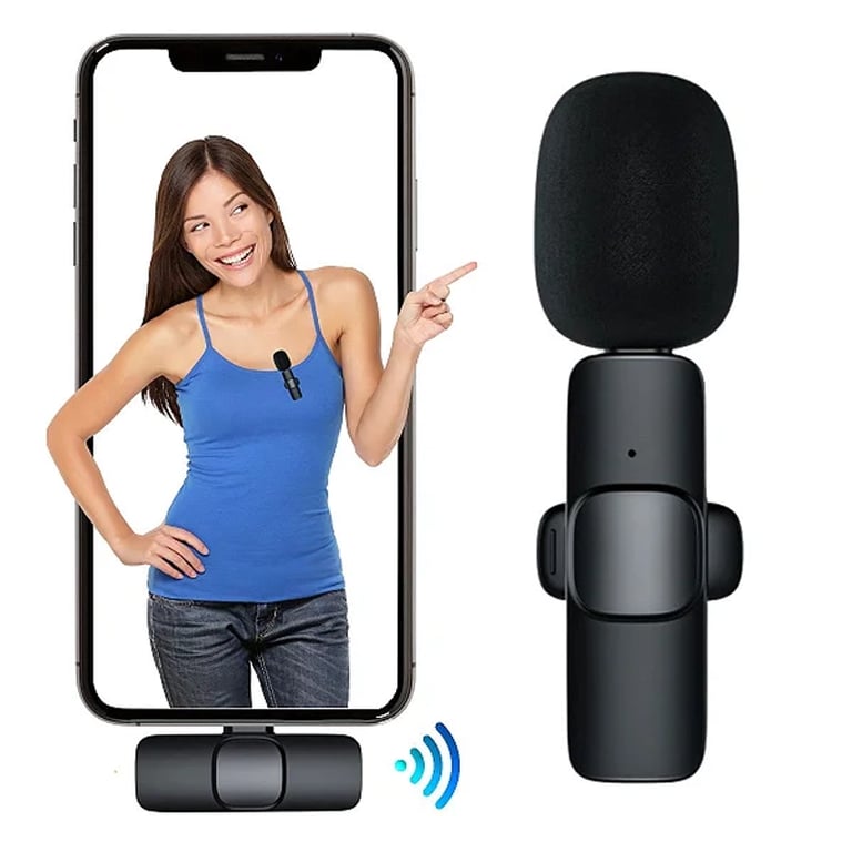 Microfone lapela entreda tipo C 