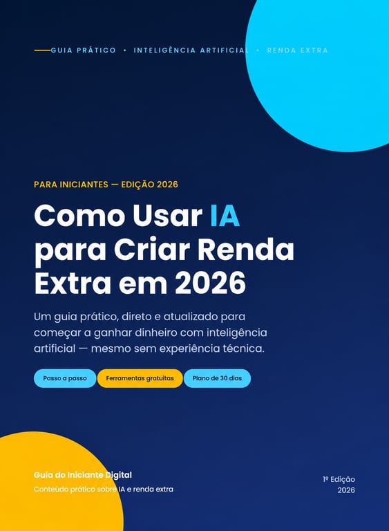 Como usar IA para criar renda extra 2026