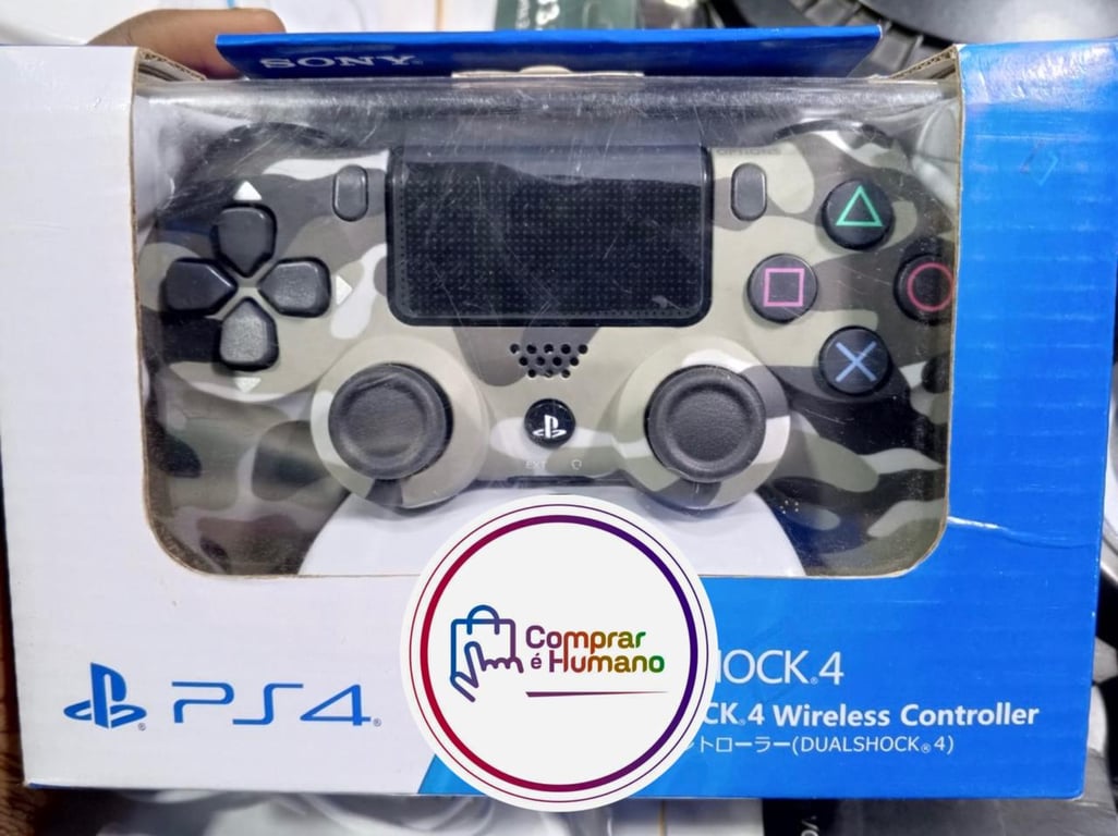 Comando Sony DualShock 4 Black V2 PS4 (Original)