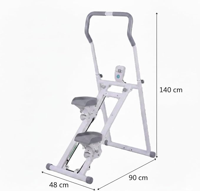 simulador de  escada para exercícios, com Ajuste de Altura..