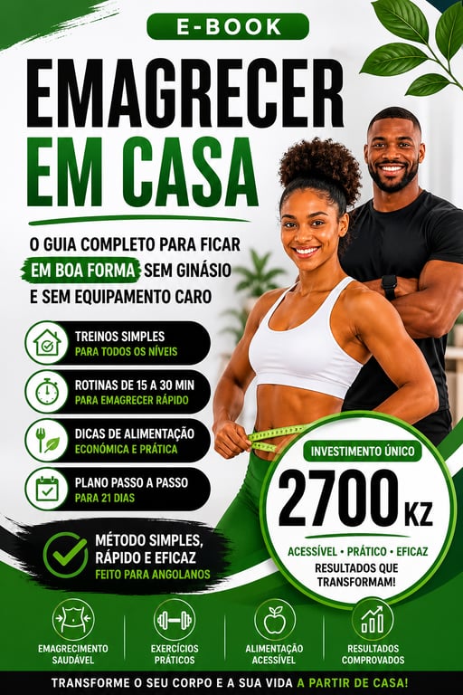 EMAGRECER EM CASA