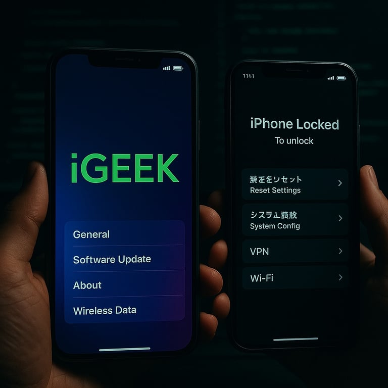 Desbloqueio de iPhone via servidor passo a passo