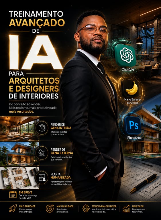 IA para Arquitectos e Designers de Interiores