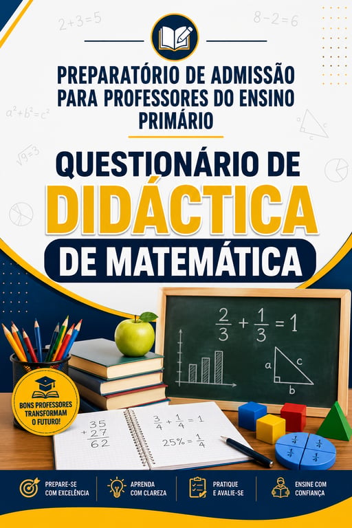 Questionário Para Concurso de Matemática ensino Primário 