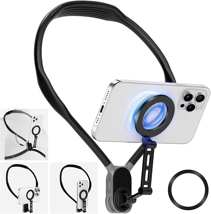 SUPORTE DE PESCOÇO PARA TELEFONE E CAMERA