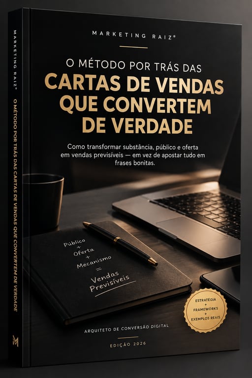 Marketing Raiz®: O Método Completo de Cartas de Vendas que Convertem 