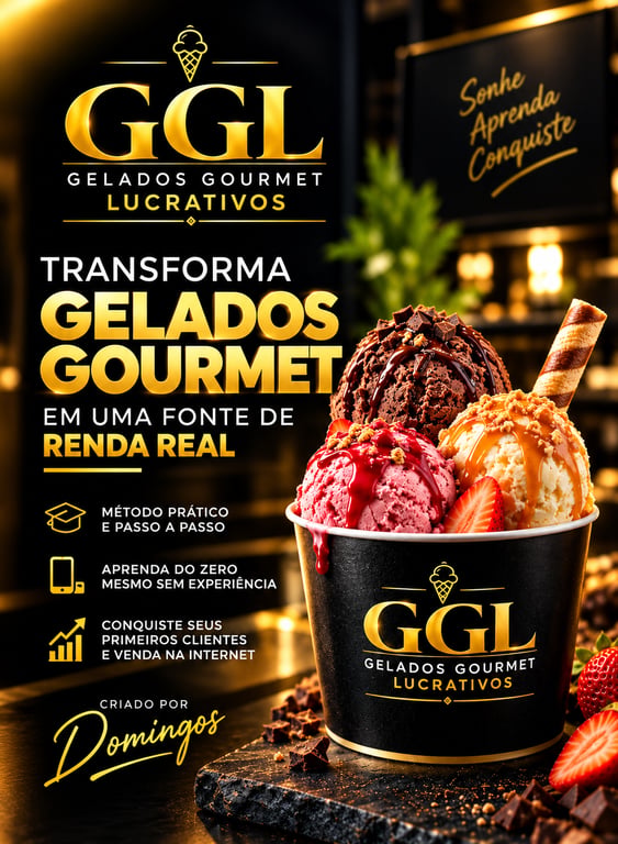 Gelados Gourmet Lucrativos De Angola 