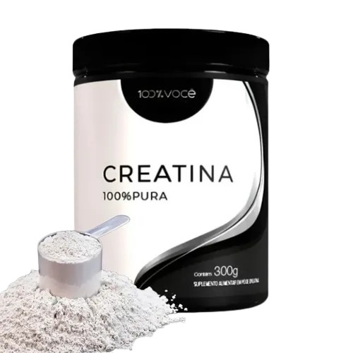 Creatina 100% Pura 300g em pó 