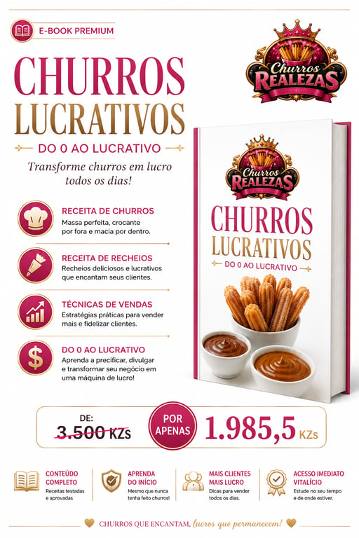 Curso de Churro lucrativo