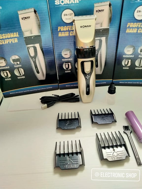 Máquina de cortar cabelo e Barba Sonar 