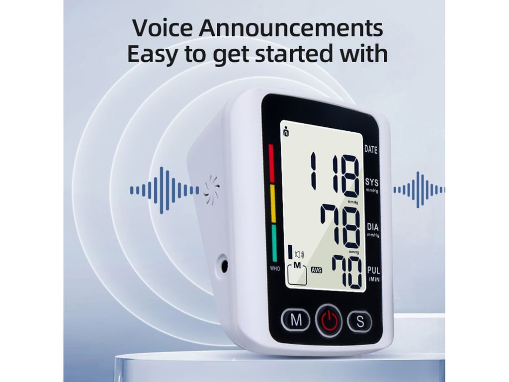 Monitor eletrônico de pressão arterial