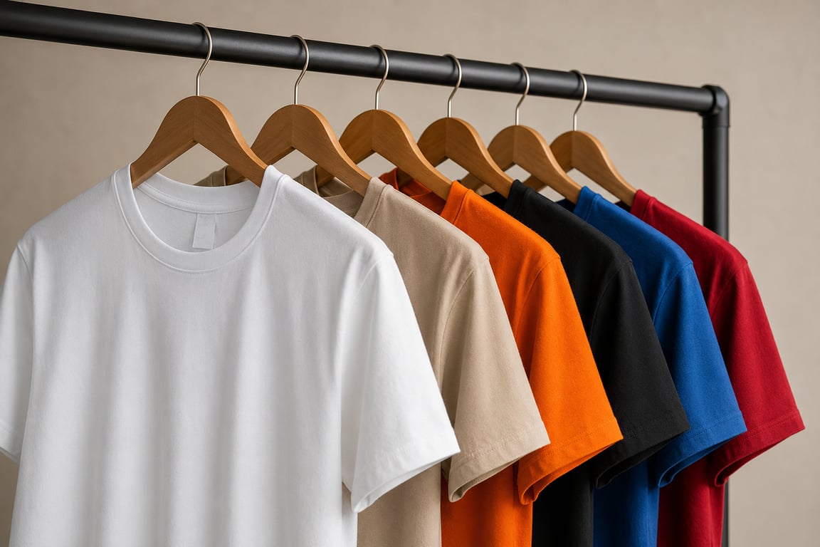 Tshirt Virgem de Algodão 600GSM - Pesada Premium`