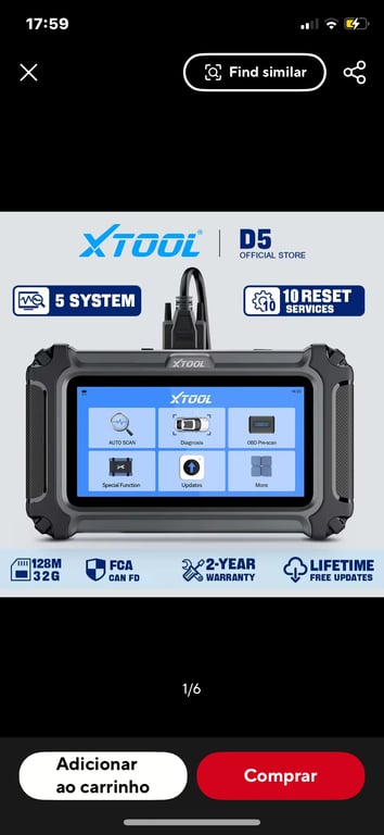 Scanner Automotivo profissional 