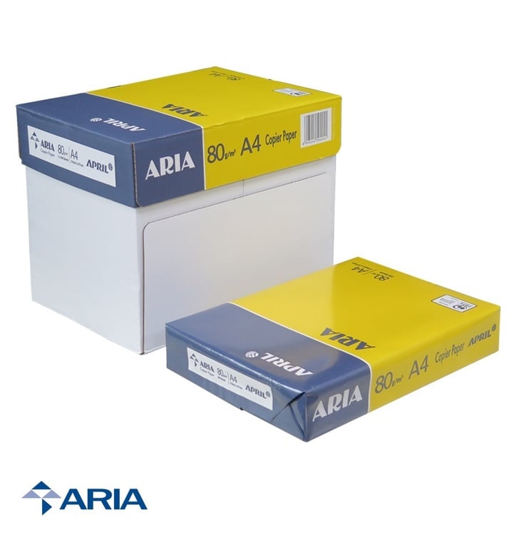 RESMA DE PAPEL  A4 ARIA-80 G/M2 - CAIXA