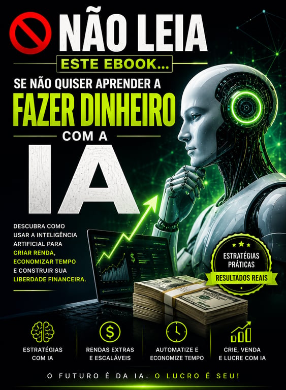 Não Leia Este eBook... Se Não Quiser Ganhar Dinheiro com IA