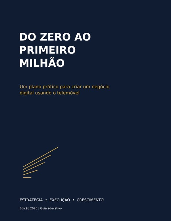 Do zero ao primeiro milhão