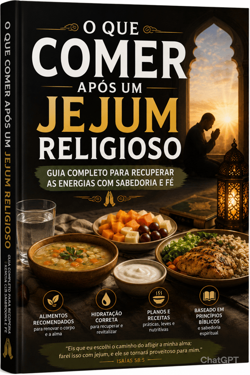 O Que Comer Após um Jejum Religioso / Diretrizes Completos para Recuperar as Energias com Sabedoria e Fé