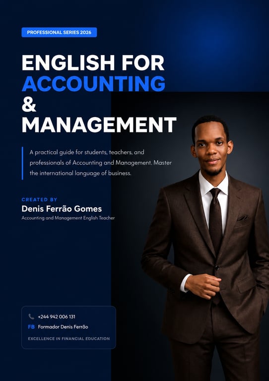 Inglês técnico para contabilidade e Gestão 101