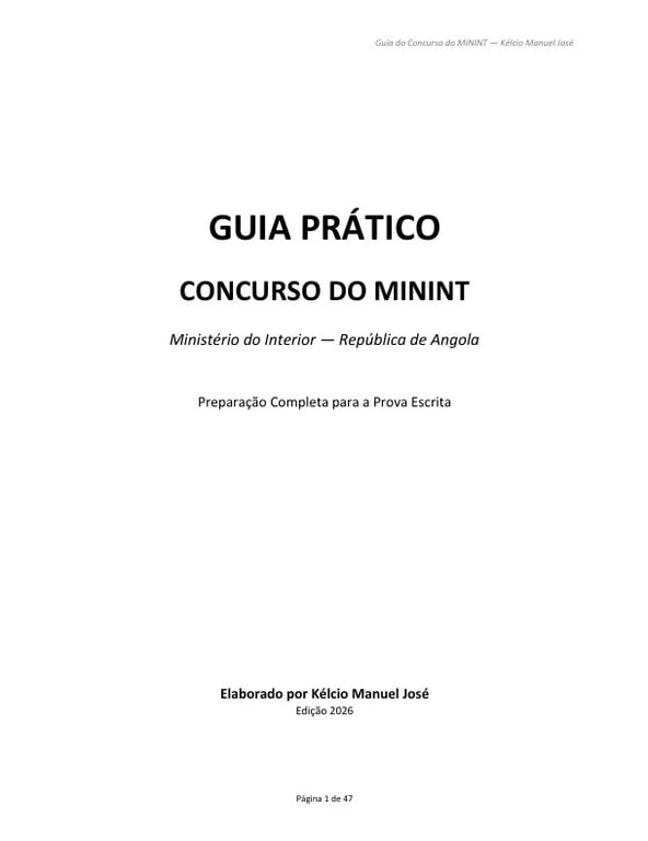 GUIA DO CONCURSO PÚBLICO DO MININT_2026