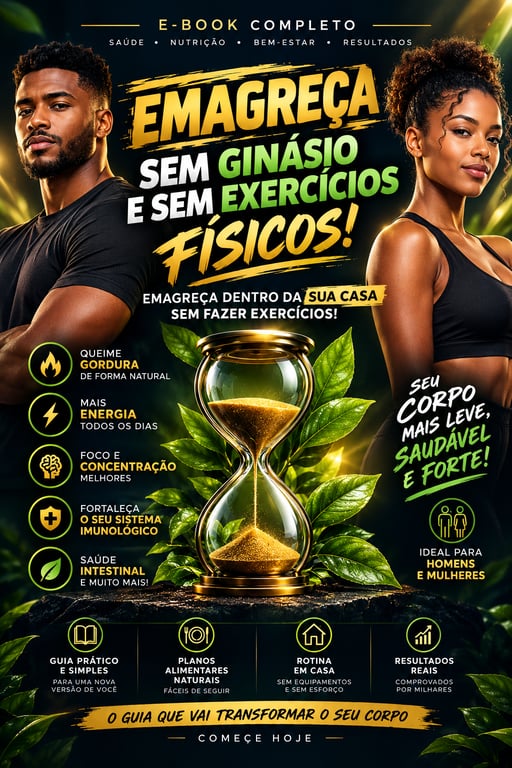 Emagreça sem Exercícios Físicos. No conforto de sua casa.