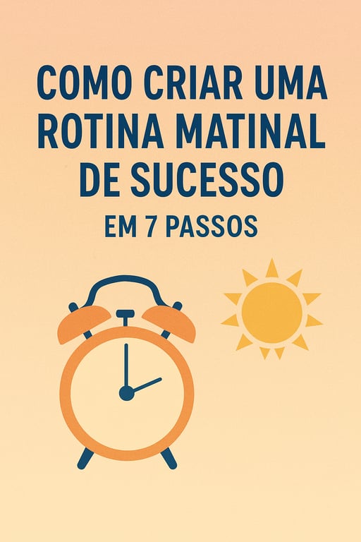 Como Criar uma Rotina Matinal de Sucesso em 7 Passos
