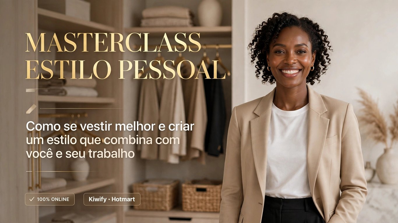 MASTERCLASS COMO ME VESTIR MELHOR E COM ESTILO 
