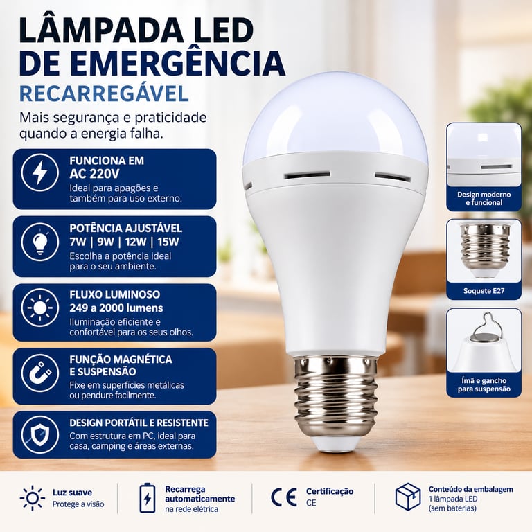 LÂMPADA SOS