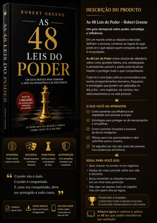 As 48 leis do poder-Robert Greene