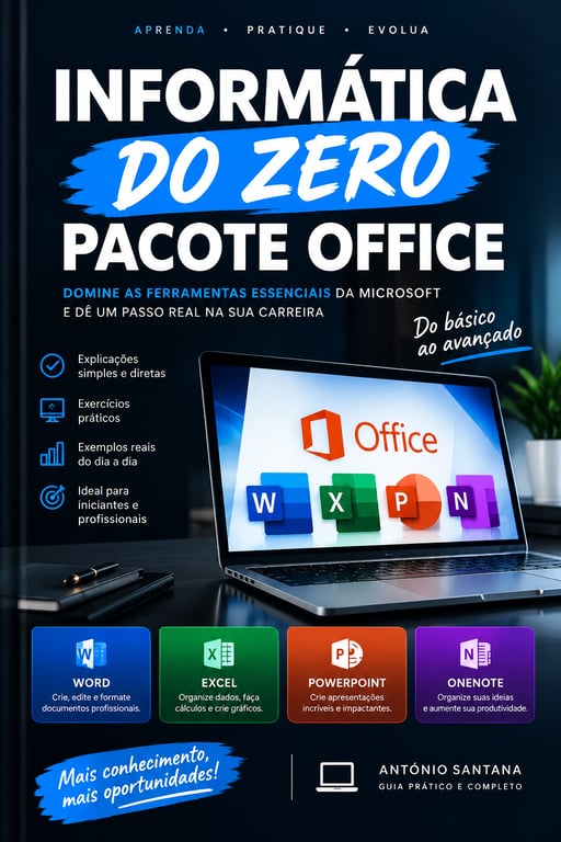 Aprenda informática do zero ao avançado Pacote Office 