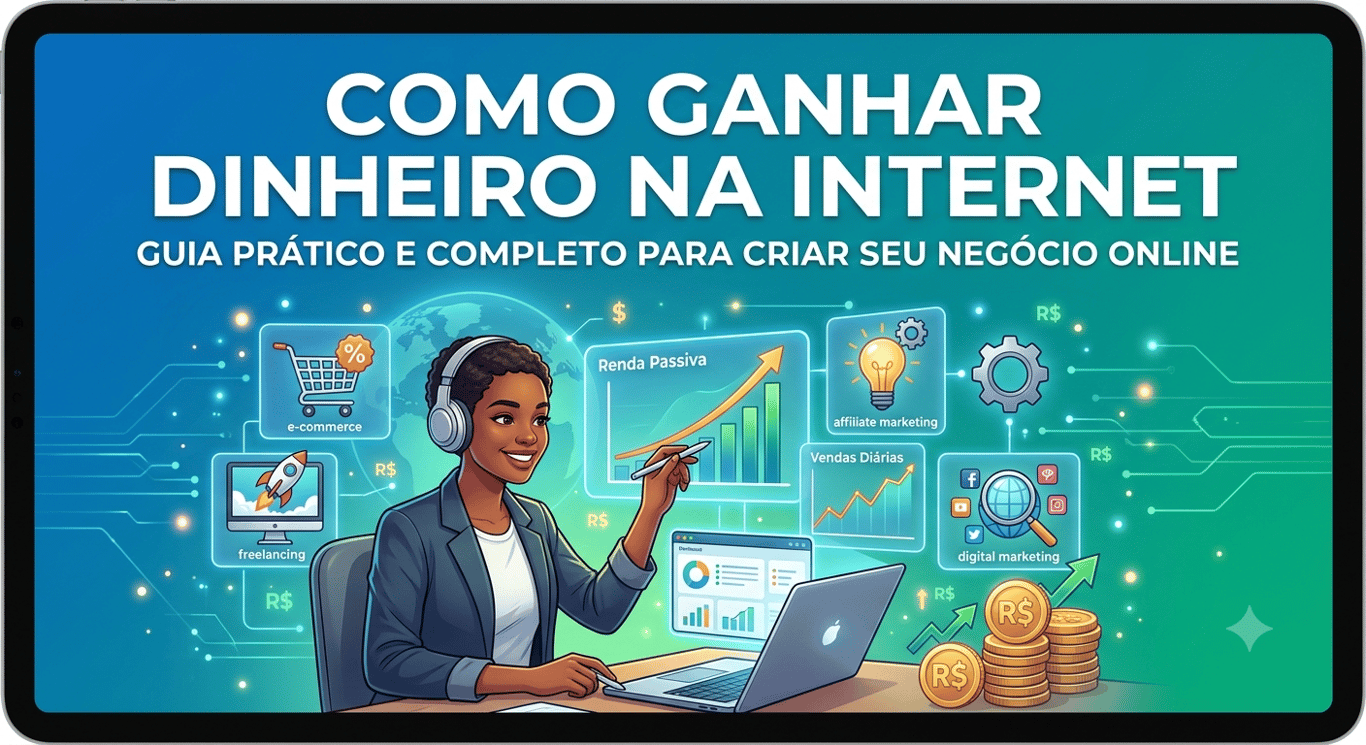 Ganhar dinheiro na internet 