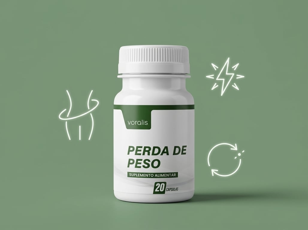 Voralis Perda de Peso — Suplemento Alimentar de 20 Cápsulas